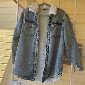 brand: eXcuse ~ M ~ light washed blue and creme color pallete